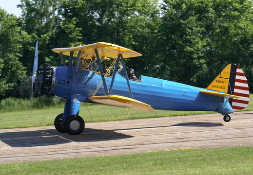 Stearman Biplane Taxi